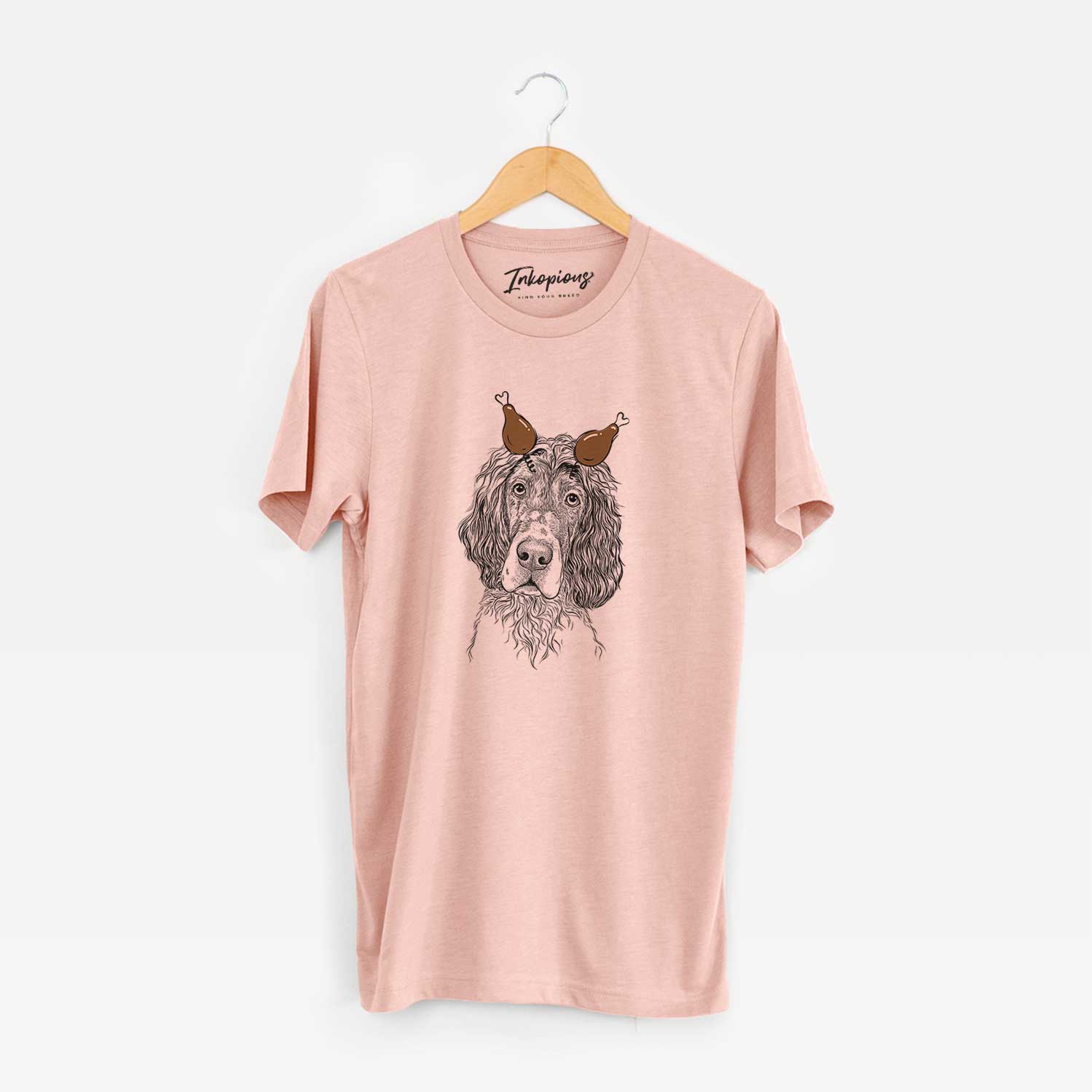 Thanksgiving Sir Rexford the Blue Belton English Setter - Unisex Crewneck