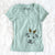 Thanksgiving Skye the Pitweiler - Women's V-neck Shirt