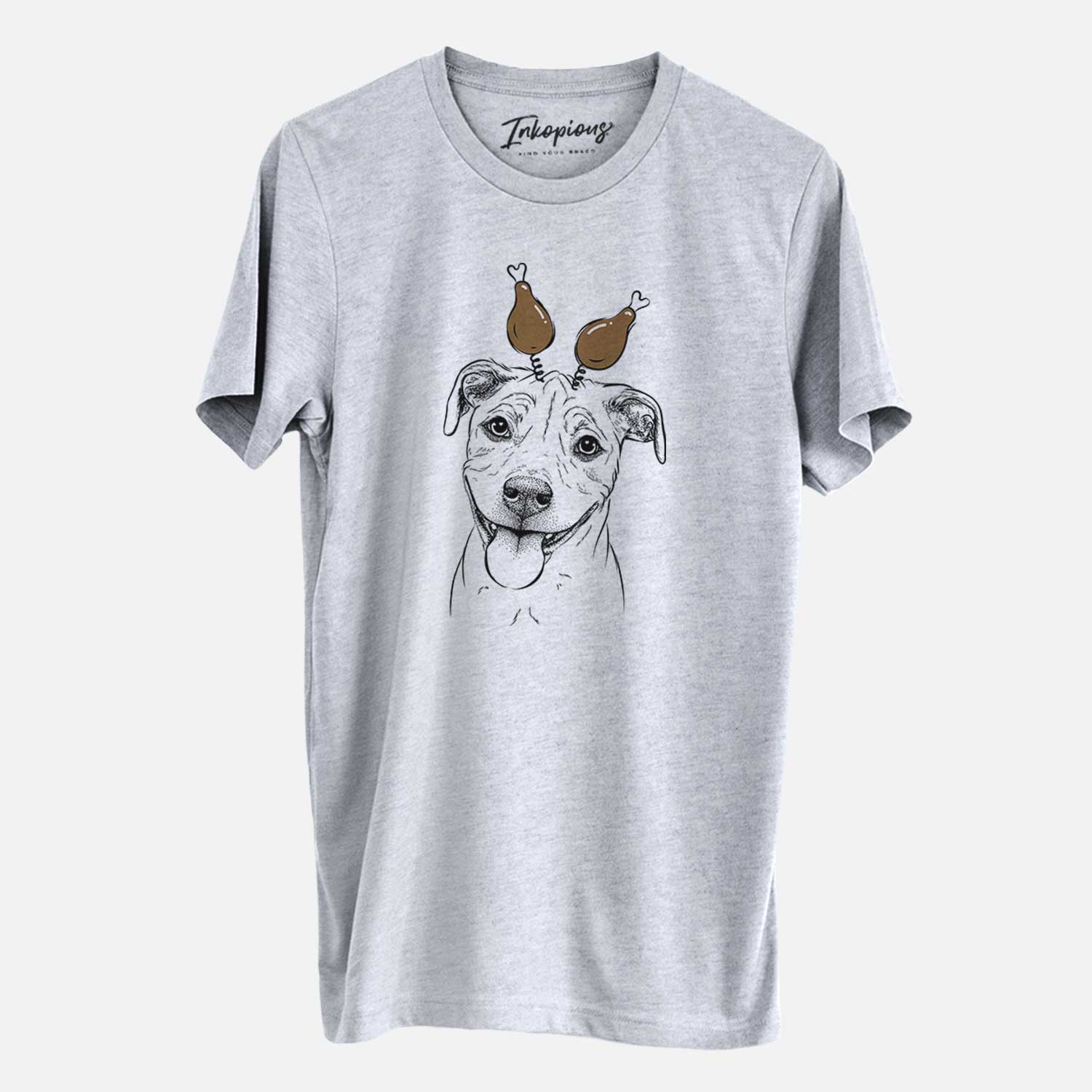 Thanksgiving Skye the Pitweiler - Unisex Crewneck