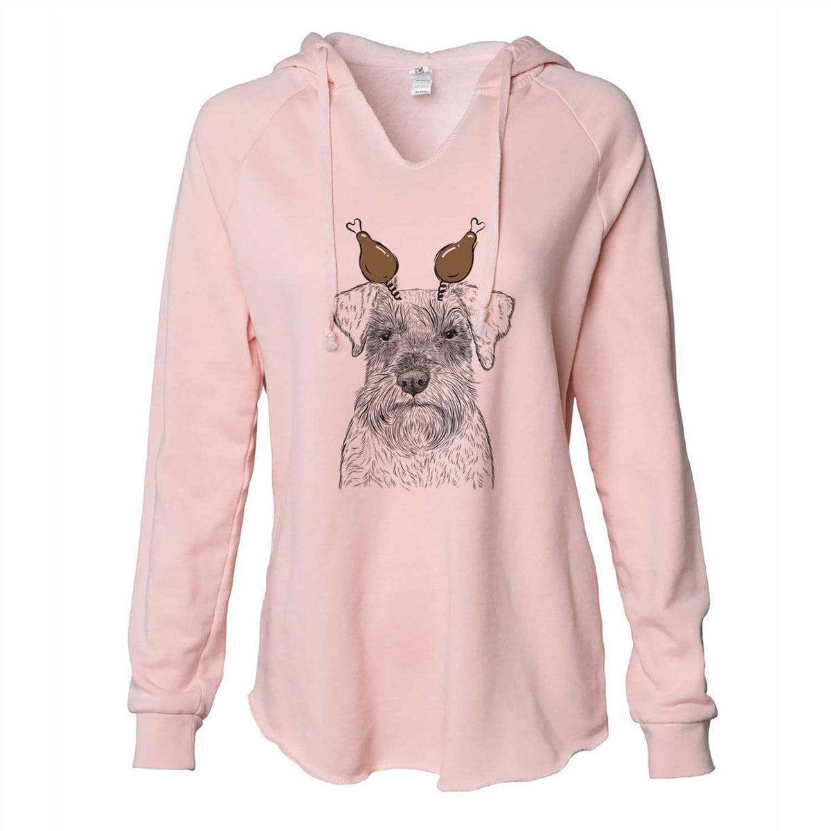 Thanksgiving Smokey the Miniature Schnauzer - Cali Wave Hooded Sweatshirt