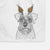 Smokey the Miniature Schnauzer Decorative Hand Towel