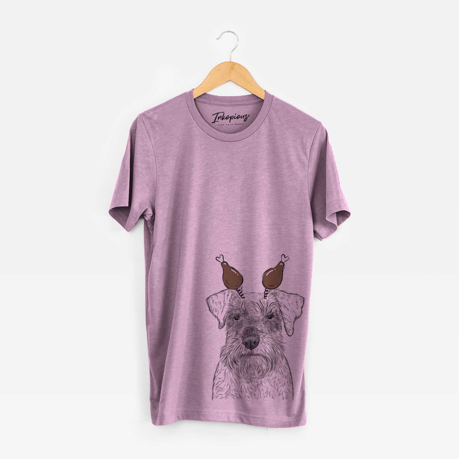 Thanksgiving Smokey the Miniature Schnauzer - Unisex Crewneck