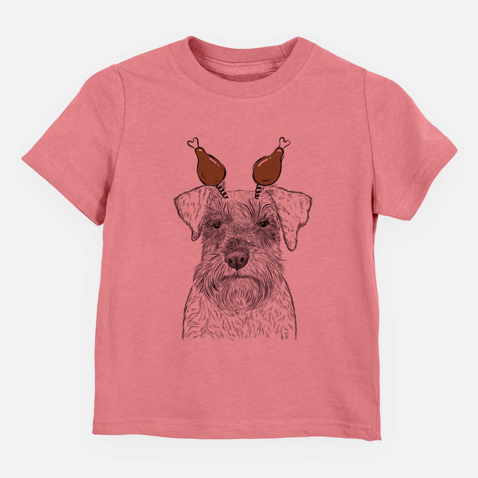 Thanksgiving Smokey the Miniature Schnauzer - Kids/Youth/Toddler Shirt