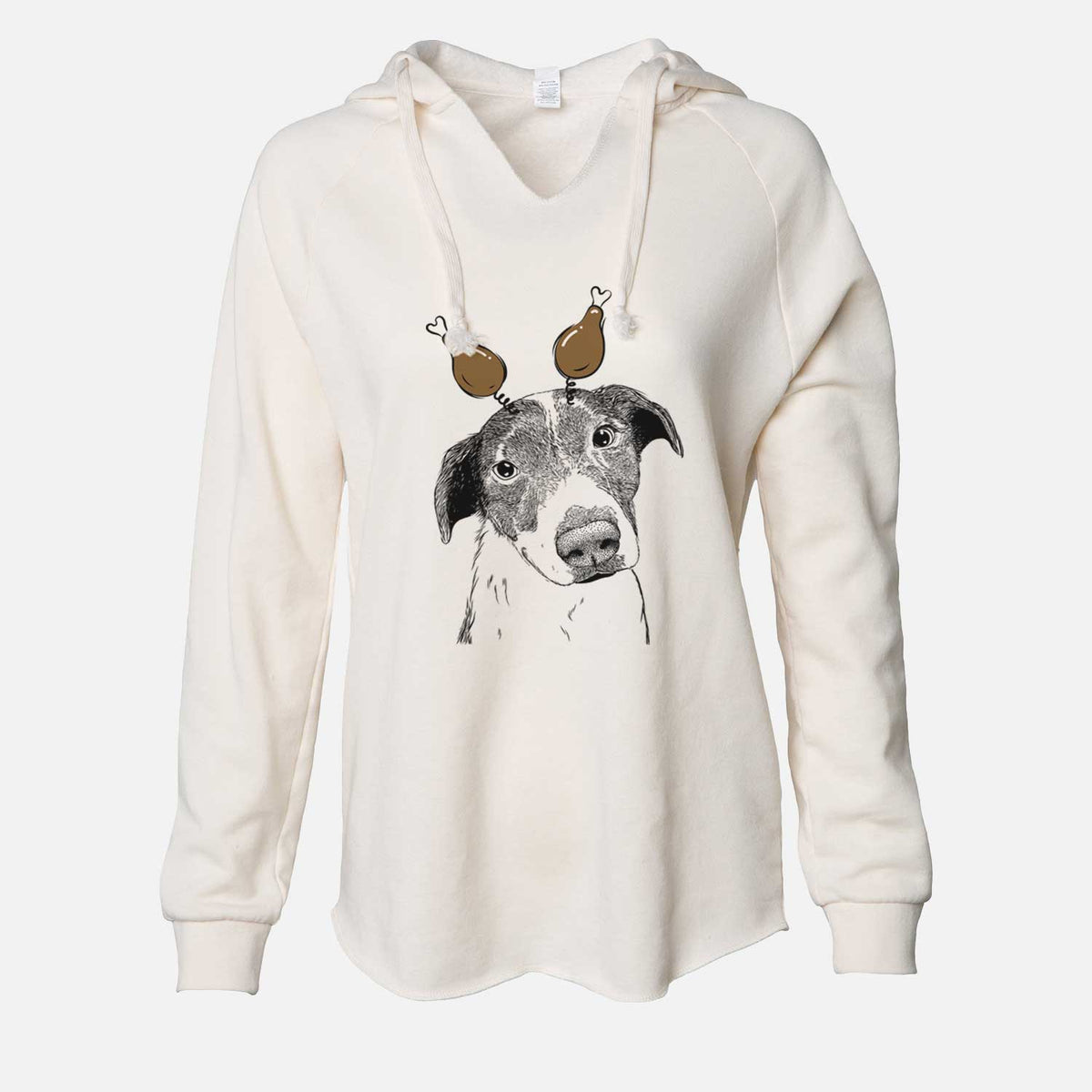 Thanksgiving Sophia the Mixed Breed - Cali Wave Hooded Sweatshirt
