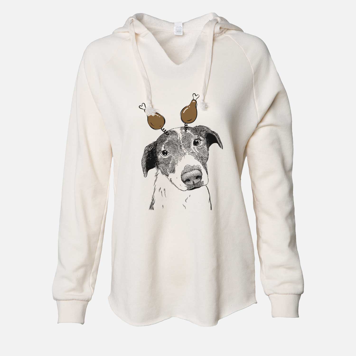 Thanksgiving Sophia the Mixed Breed - Cali Wave Hooded Sweatshirt