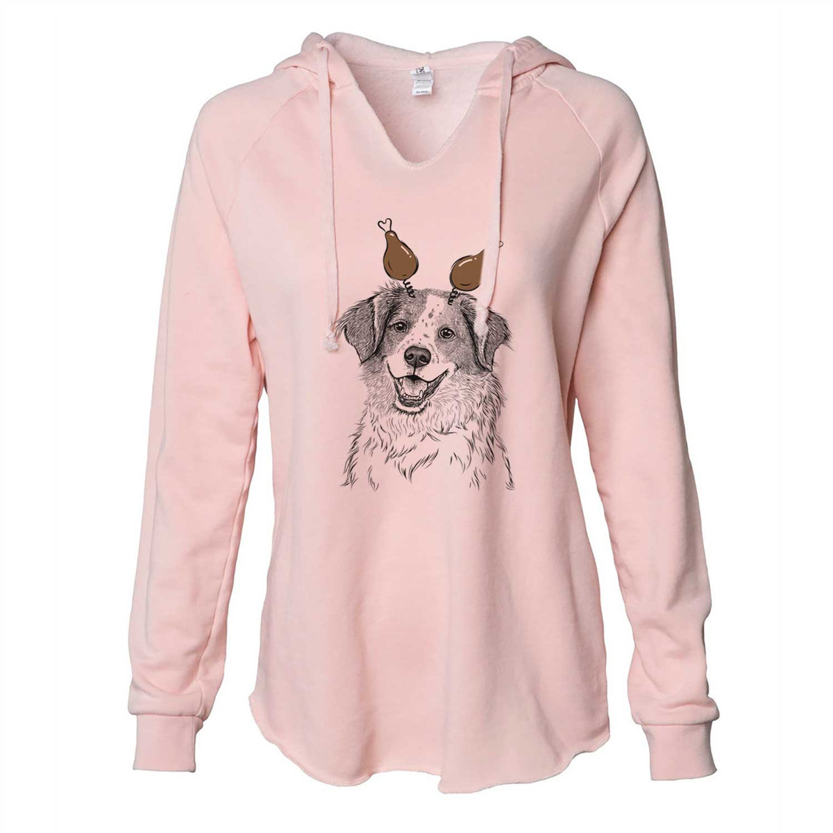 Thanksgiving Sophie the Brittany Beagle Mix - Cali Wave Hooded Sweatshirt
