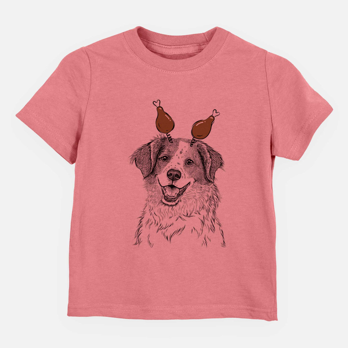 Thanksgiving Sophie the Brittany Beagle Mix - Kids/Youth/Toddler Shirt