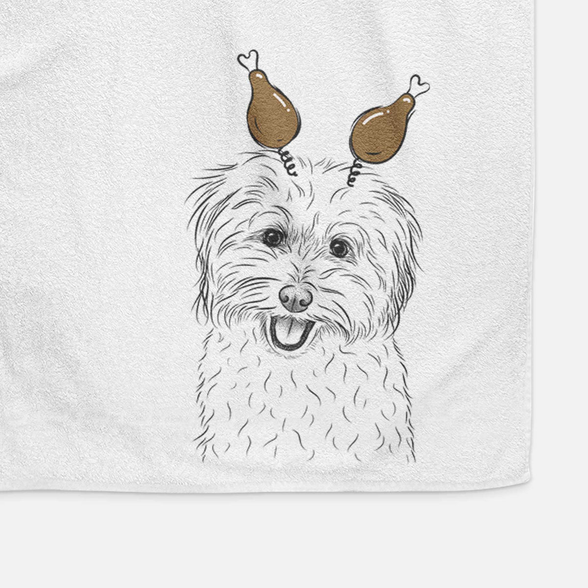 Sophie Quinn the Havanese Decorative Hand Towel