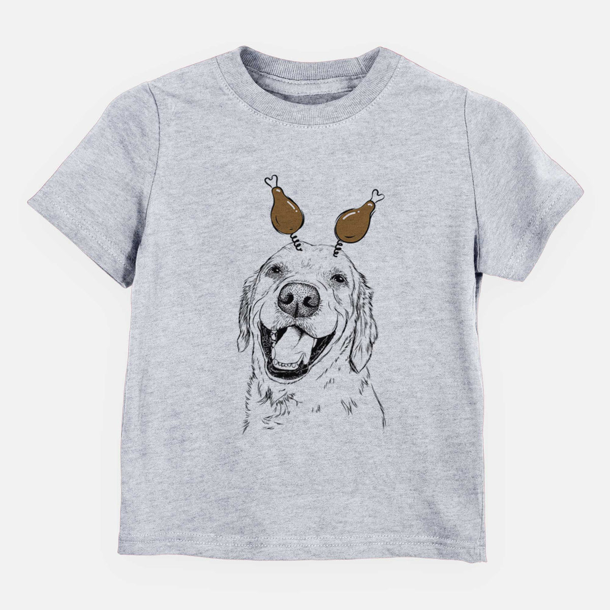 Thanksgiving Spanky the Golden Retriever - Kids/Youth/Toddler Shirt