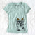 Thanksgiving Spooky Kitty the Tortoiseshell Cat - Women's V-neck Shirt