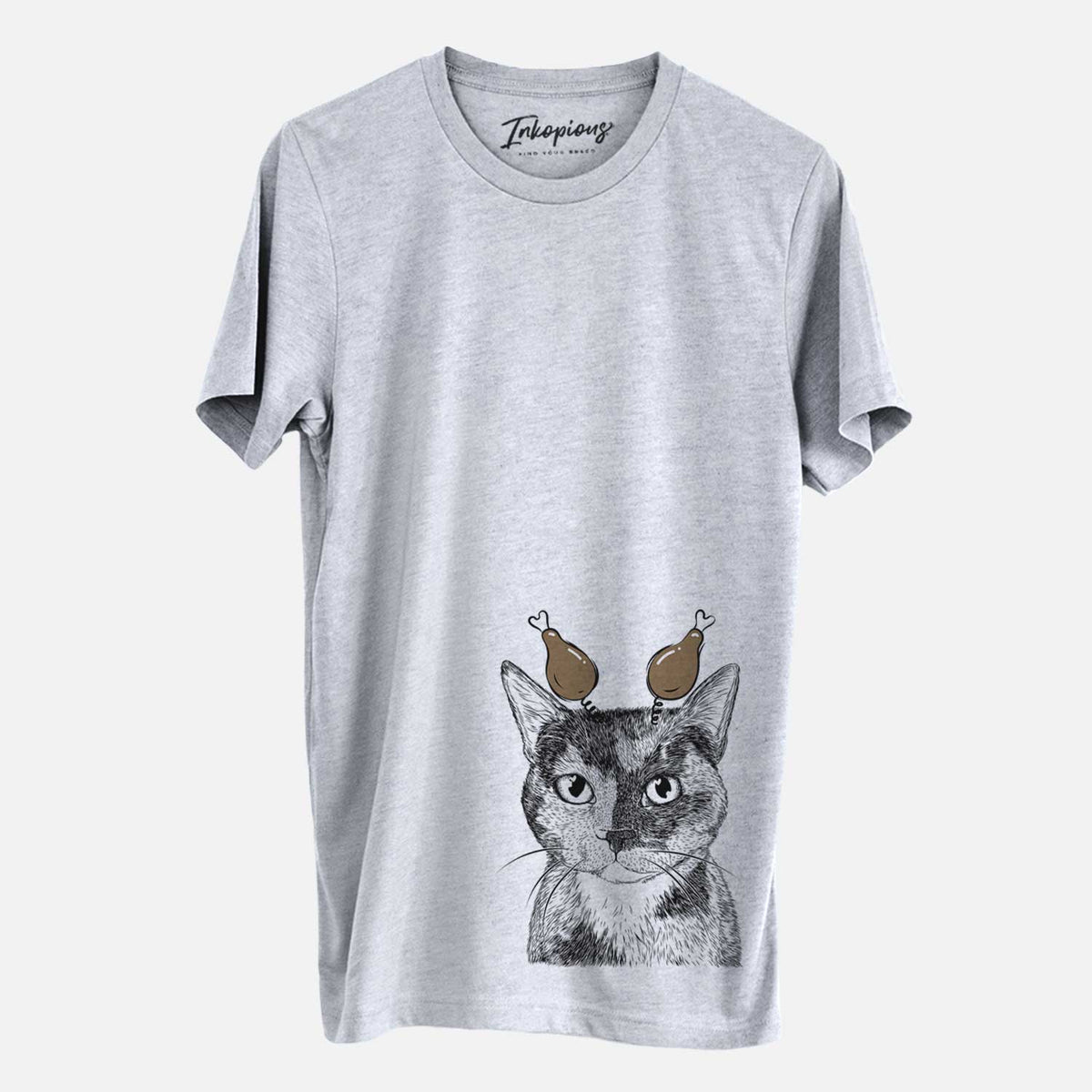 Thanksgiving Spooky Kitty the Tortoiseshell Cat - Unisex Crewneck