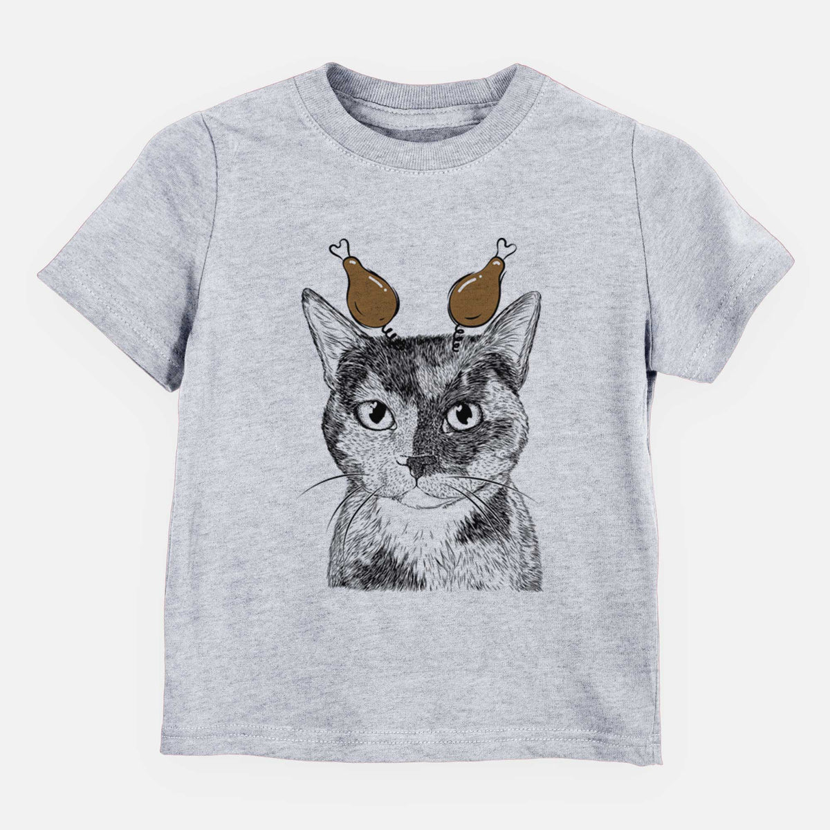 Thanksgiving Spooky Kitty the Tortoiseshell Cat - Kids/Youth/Toddler Shirt
