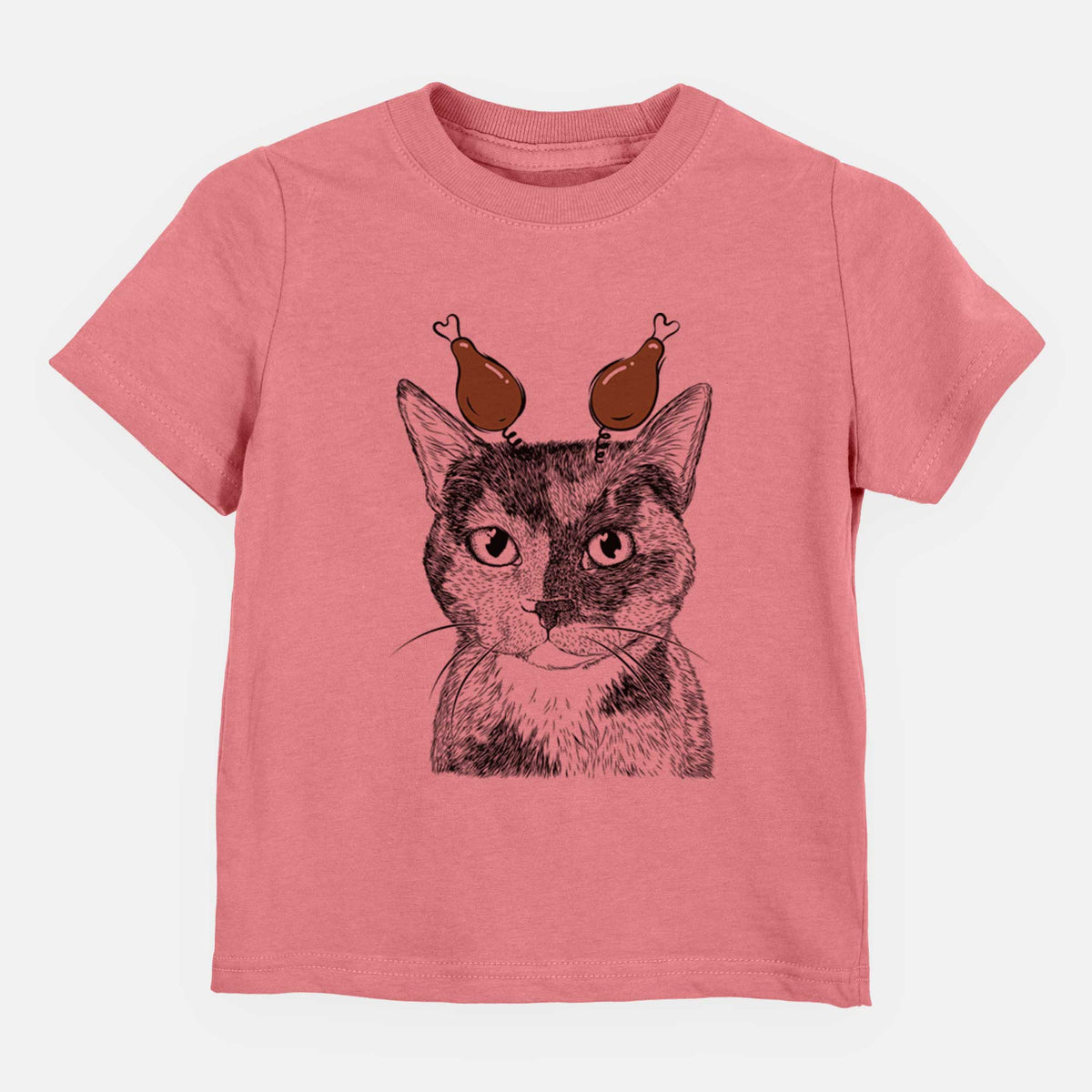 Thanksgiving Spooky Kitty the Tortoiseshell Cat - Kids/Youth/Toddler Shirt