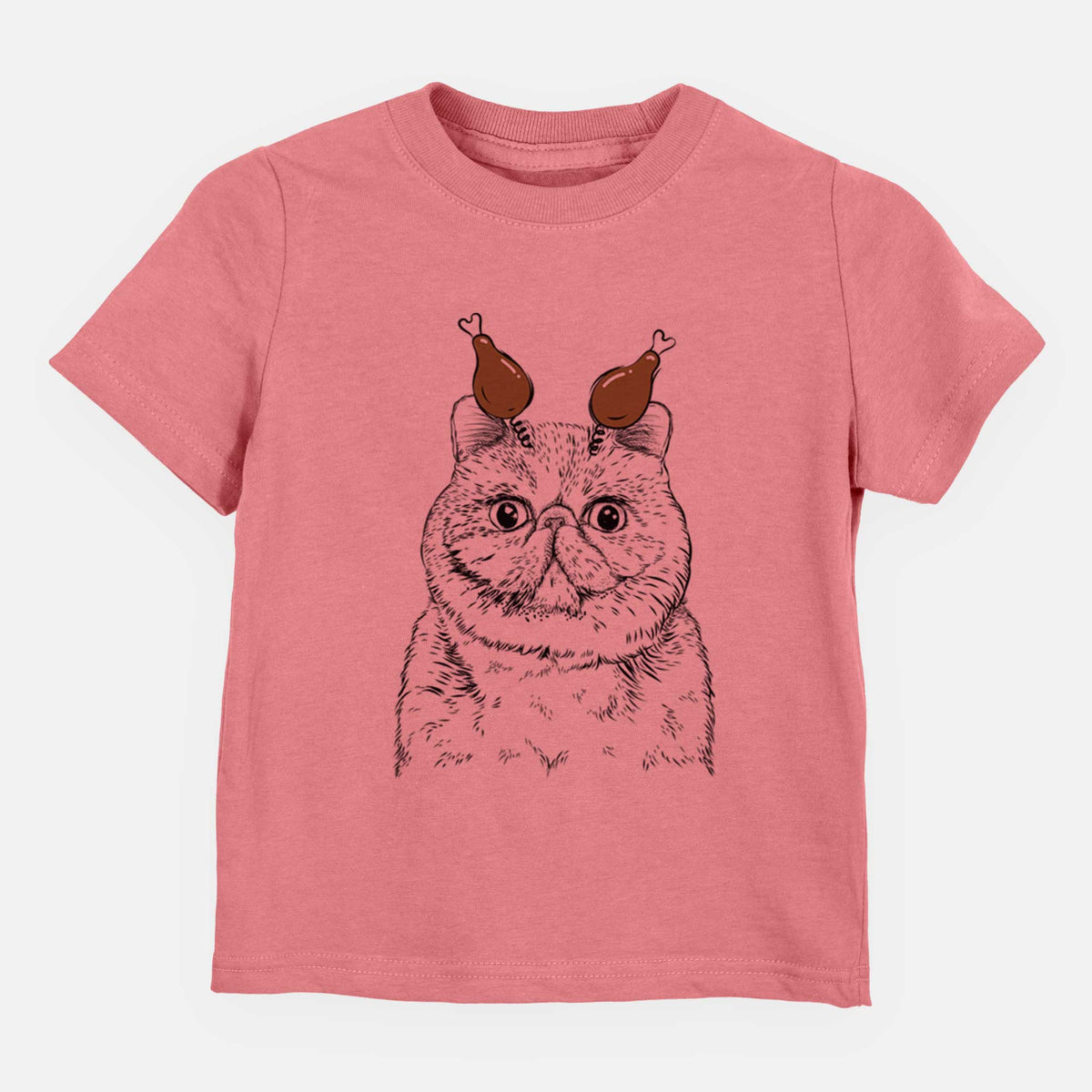 Thanksgiving Squish the Exotic Shorthair Cat - Kids/Youth/Toddler Shirt