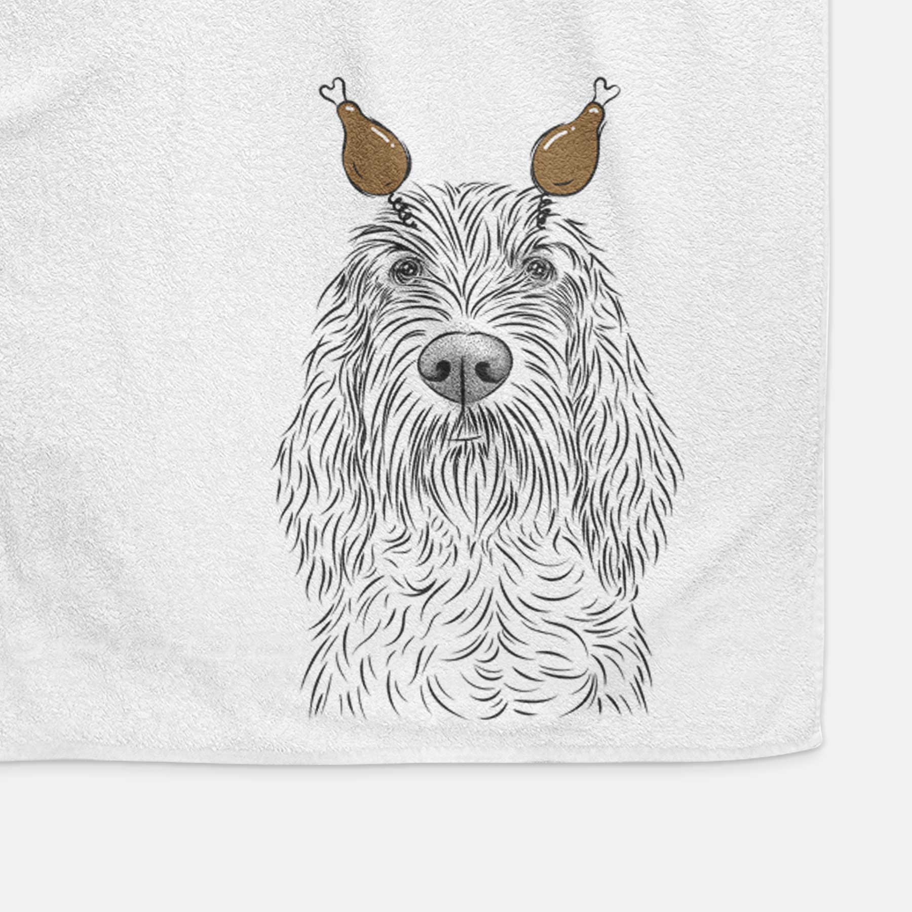 Stefano the Spinone Italiano Decorative Hand Towel