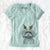 Thanksgiving Stella the Shih Tzu Mix - Women's V-neck Shirt