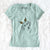 Thanksgiving Stella the Yellow Lab - Women's V-neck Shirt