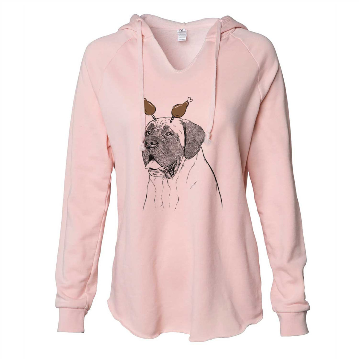 Thanksgiving Sterling the English Mastiff - Cali Wave Hooded Sweatshirt