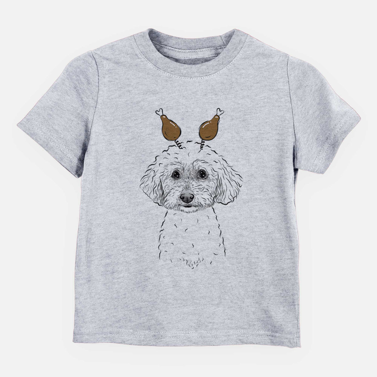 Thanksgiving Stitch the Bichonpoo - Kids/Youth/Toddler Shirt