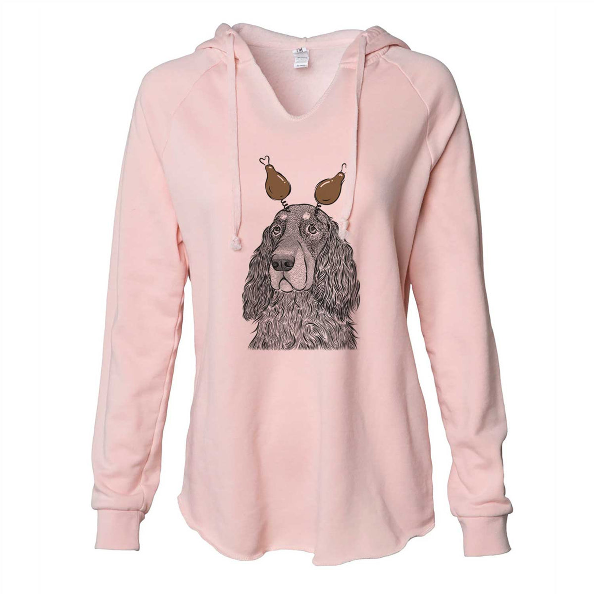 Thanksgiving Stormy the Gordon Setter - Cali Wave Hooded Sweatshirt