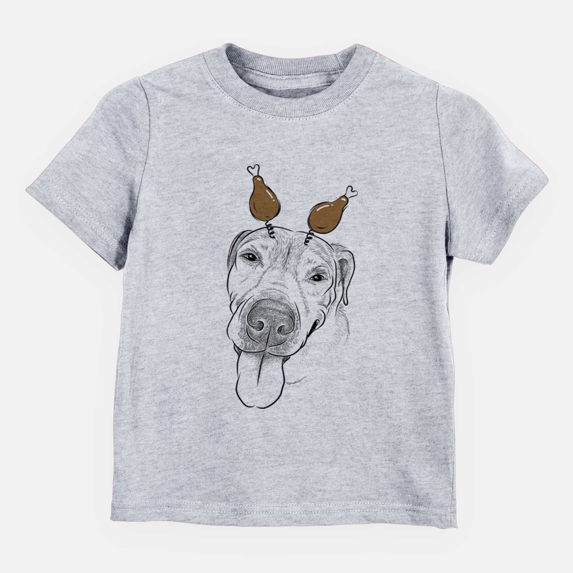 Thanksgiving Sugar the Staffordshire Terrier Mix - Kids/Youth/Toddler Shirt