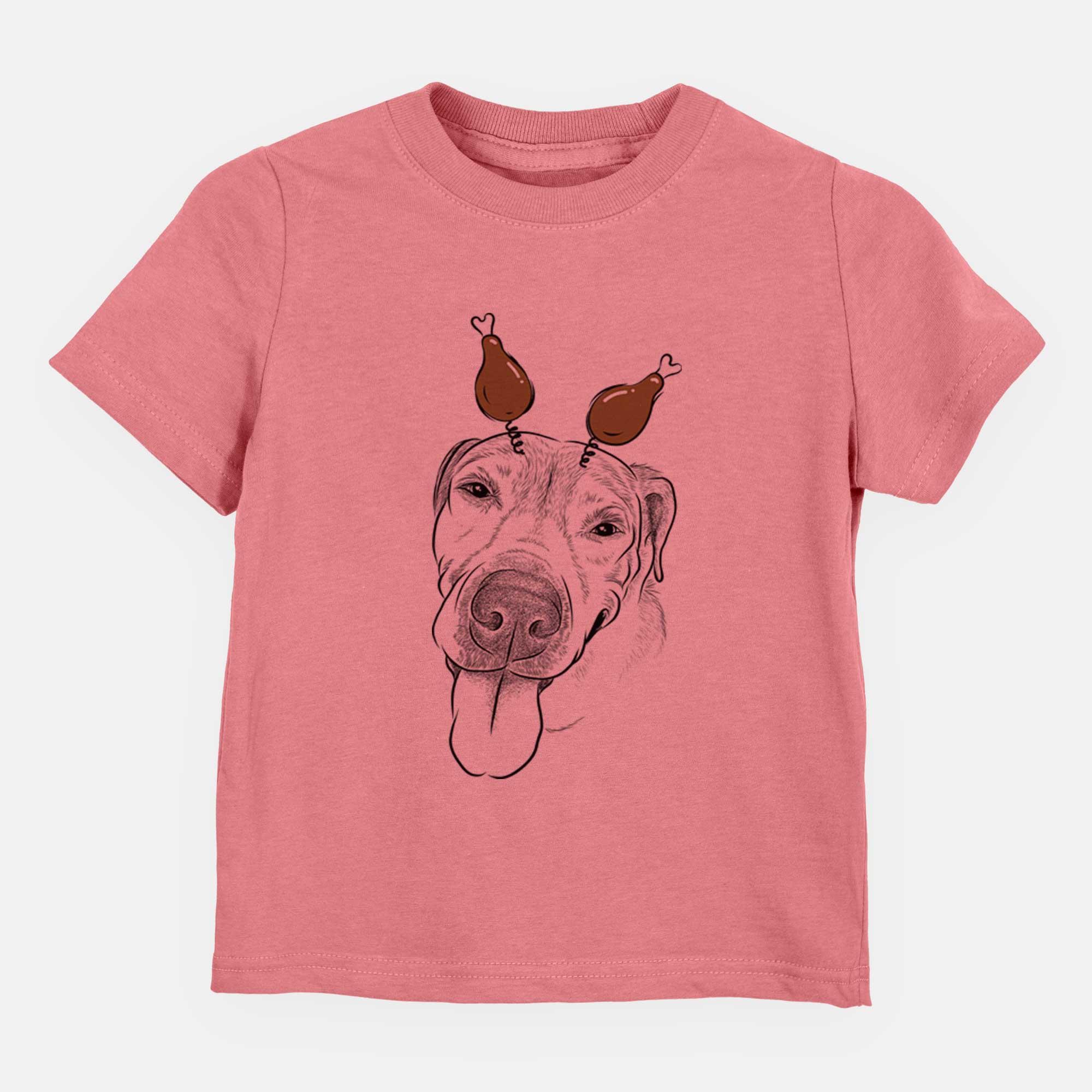 Thanksgiving Sugar the Staffordshire Terrier Mix - Kids/Youth/Toddler Shirt