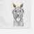 Sullivan the Irish Wolfhound Decorative Hand Towel