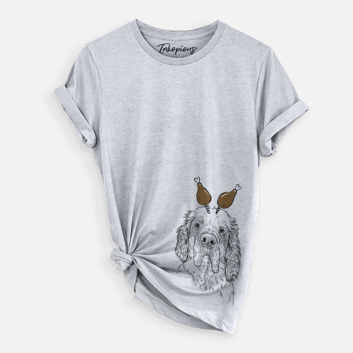 Thanksgiving Sully the Clumber Spaniel - Unisex Crewneck