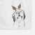 Sven the Double Merle Spaniel Aussie Mix Decorative Hand Towel