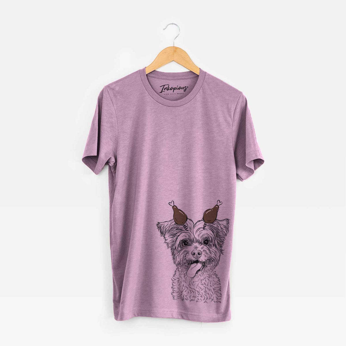 Thanksgiving Sweetie the Terrier Mix - Unisex Crewneck