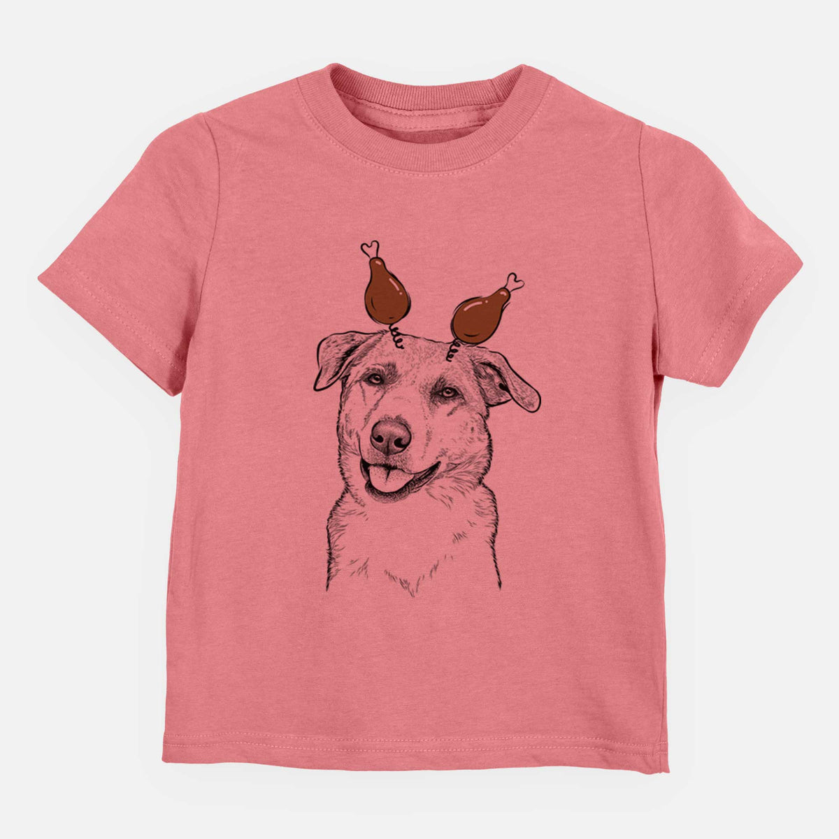 Thanksgiving Sydney the Great Pyrenees Australian Shepherd Mix - Kids/Youth/Toddler Shirt