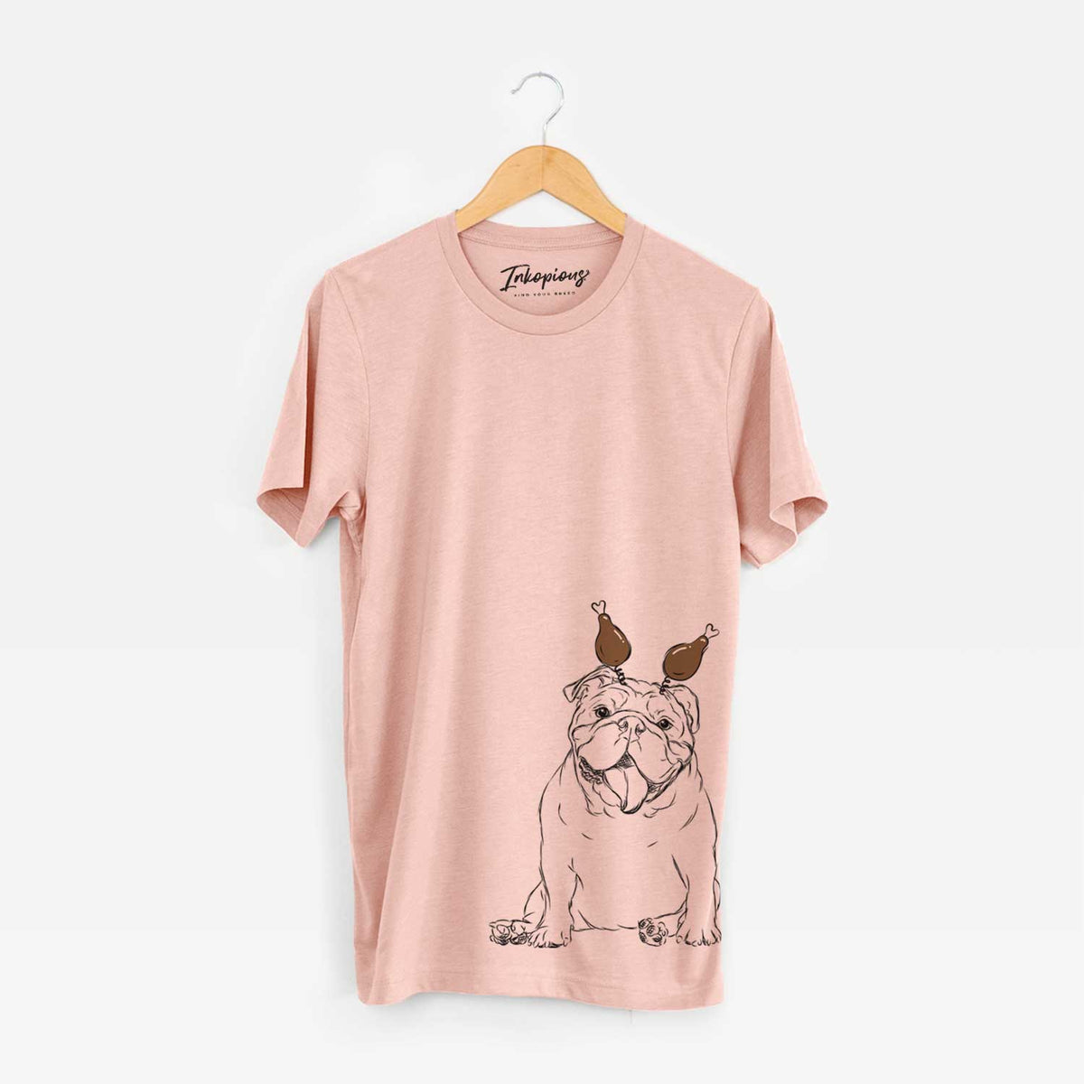 Thanksgiving Tank the English Bulldog - Unisex Crewneck