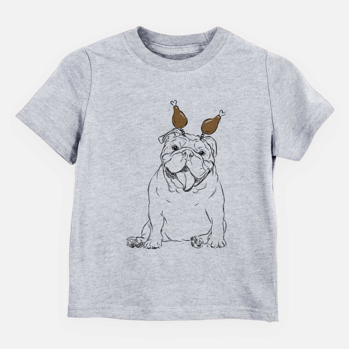 Thanksgiving Tank the English Bulldog - Kids/Youth/Toddler Shirt