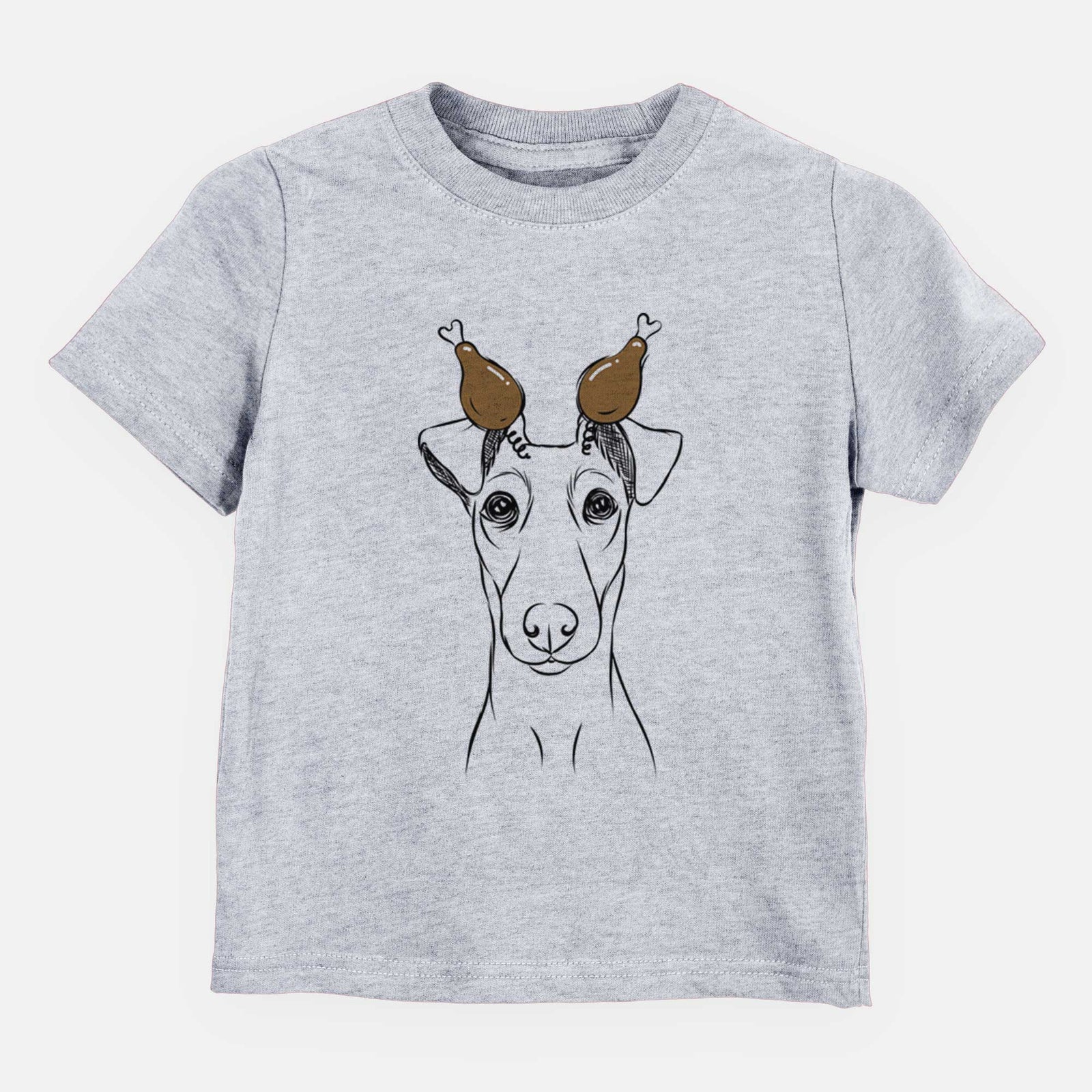 Thanksgiving Tanner the Fox Terrier - Kids/Youth/Toddler Shirt