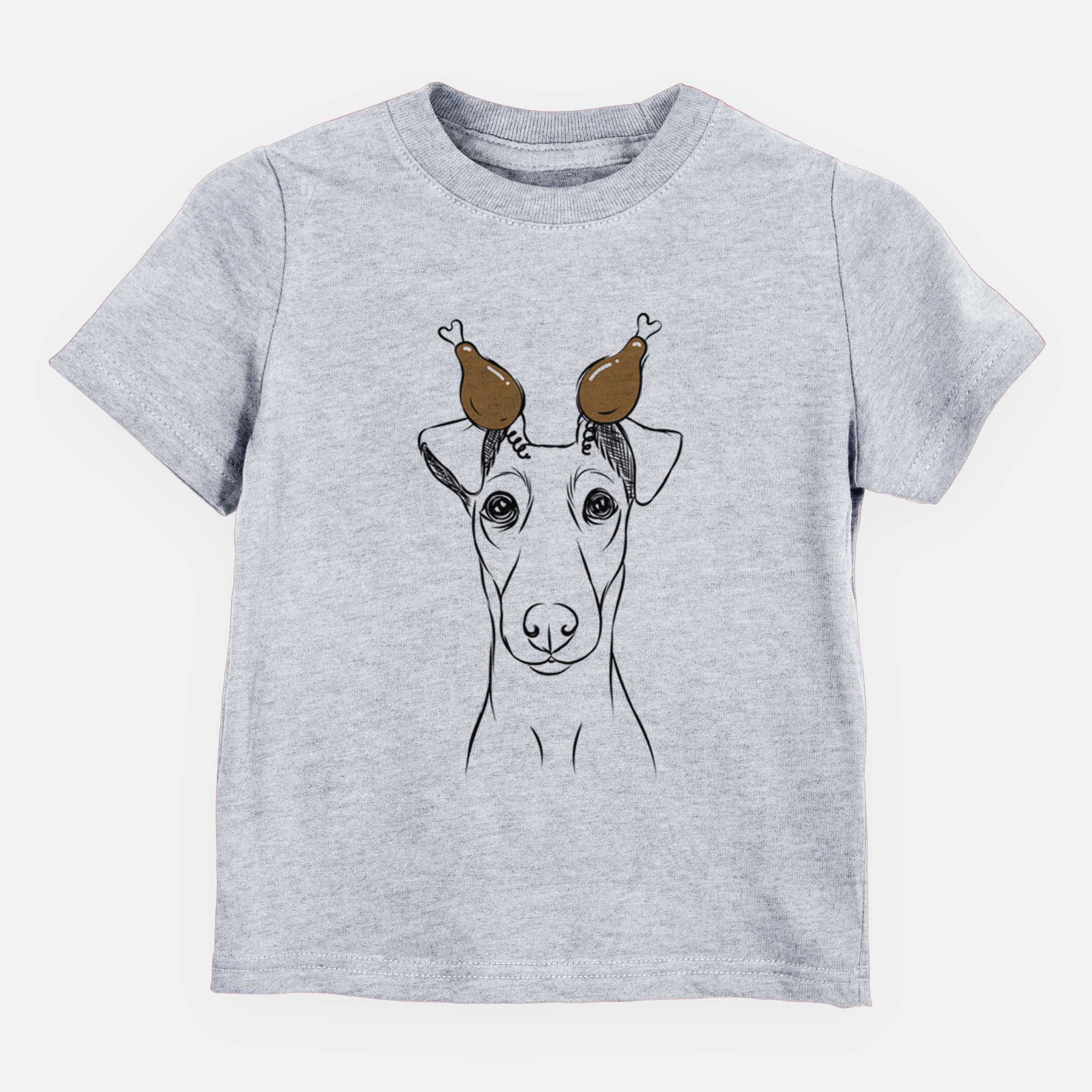 Thanksgiving Tanner the Fox Terrier - Kids/Youth/Toddler Shirt