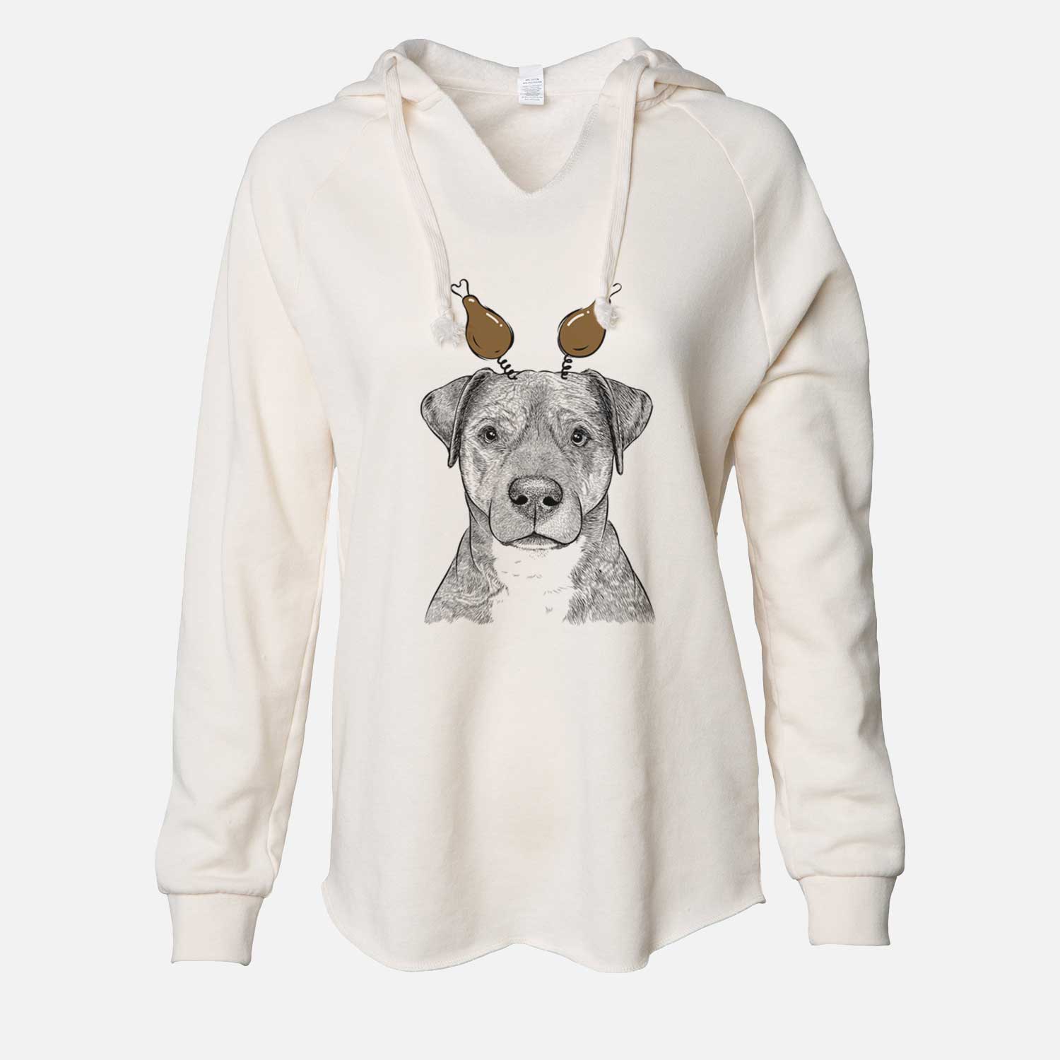 Thanksgiving TedE the Mixed Breed - Cali Wave Hooded Sweatshirt