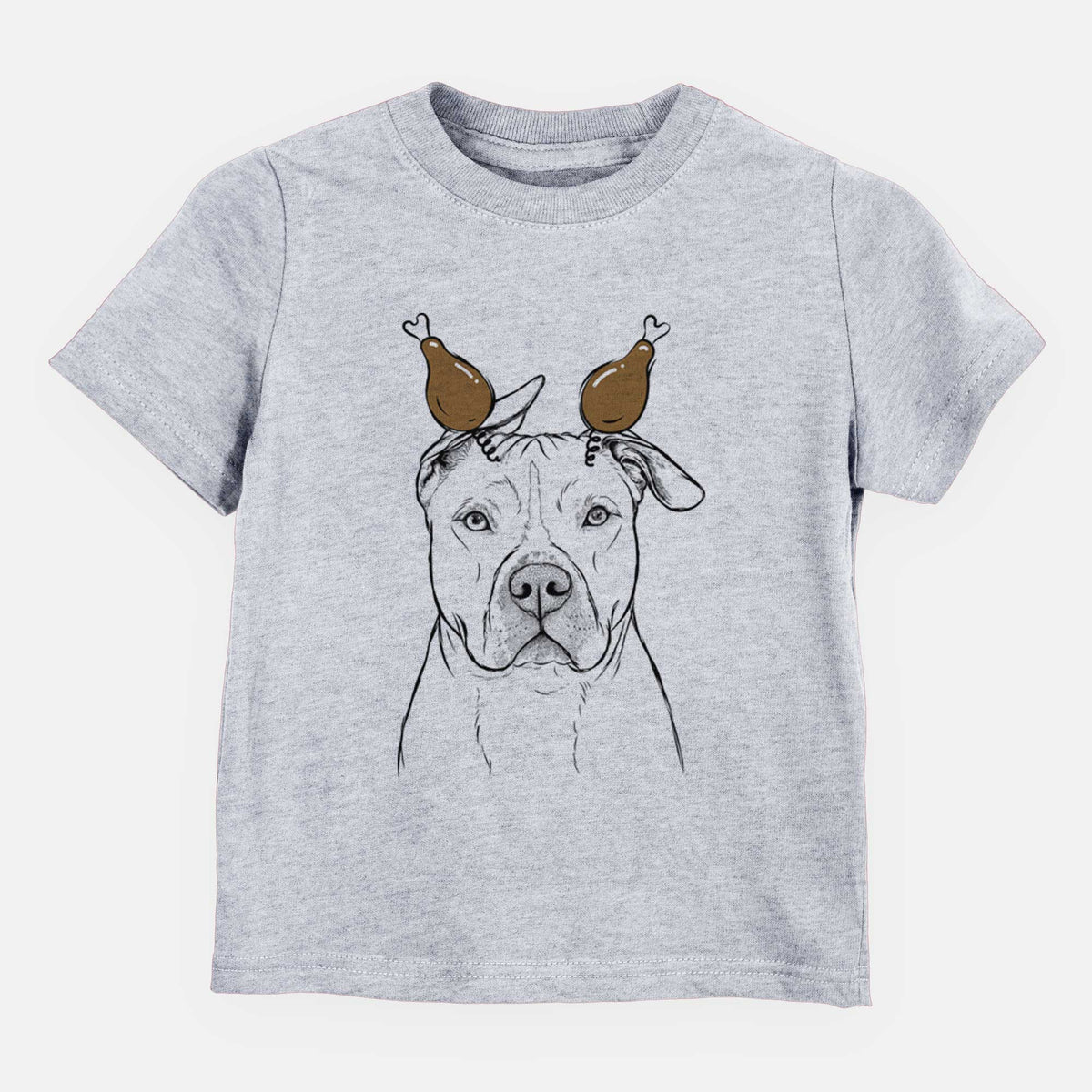 Thanksgiving Teddy Jam the Pitbull - Kids/Youth/Toddler Shirt