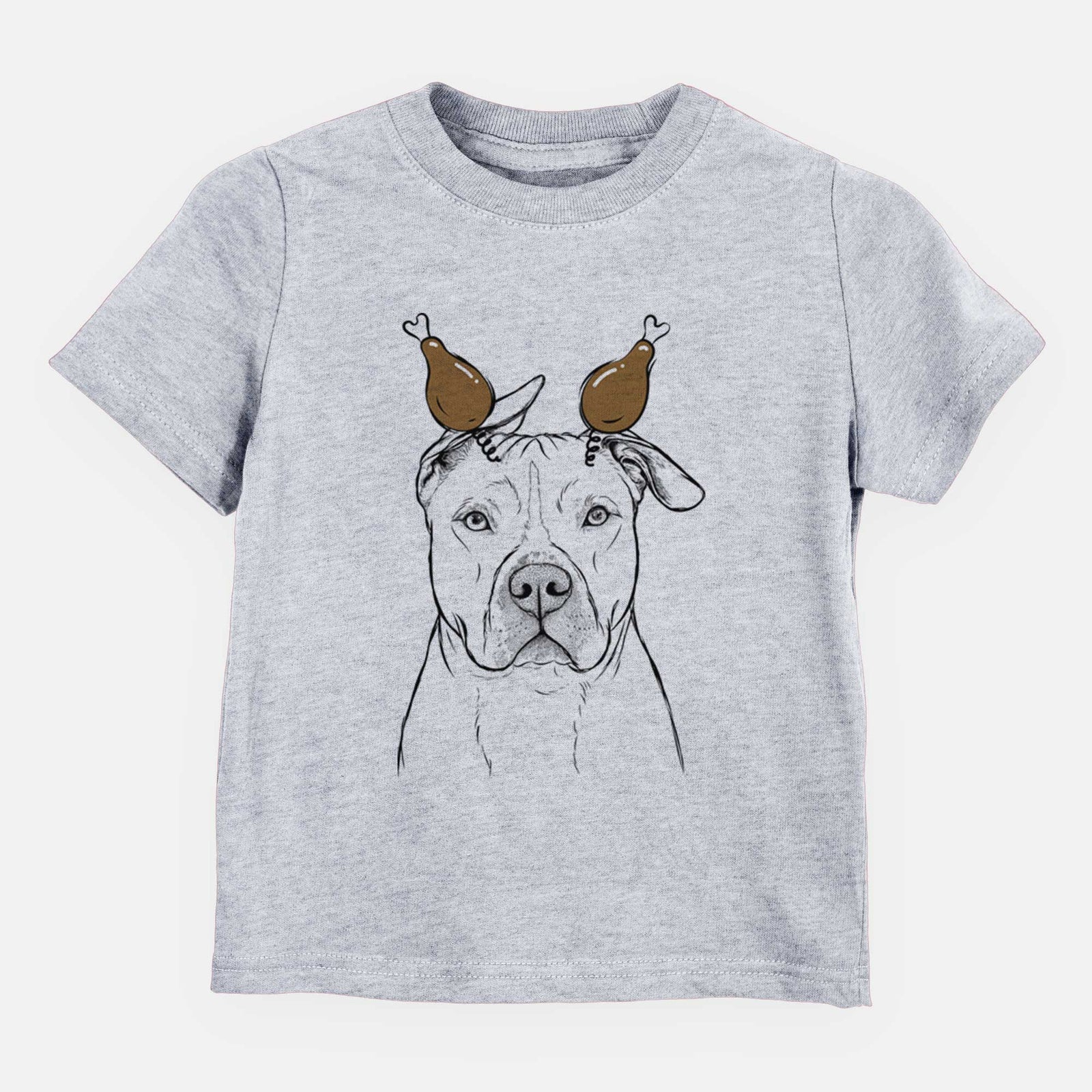 Thanksgiving Teddy Jam the Pitbull - Kids/Youth/Toddler Shirt