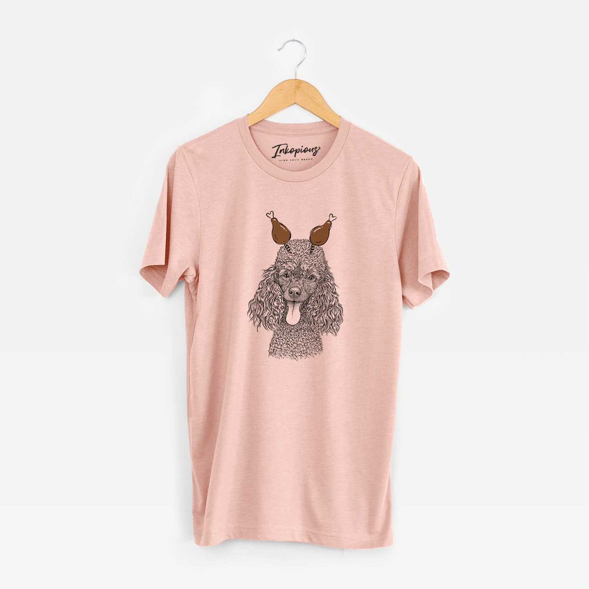 Thanksgiving Teddy the Mini Poodle - Unisex Crewneck