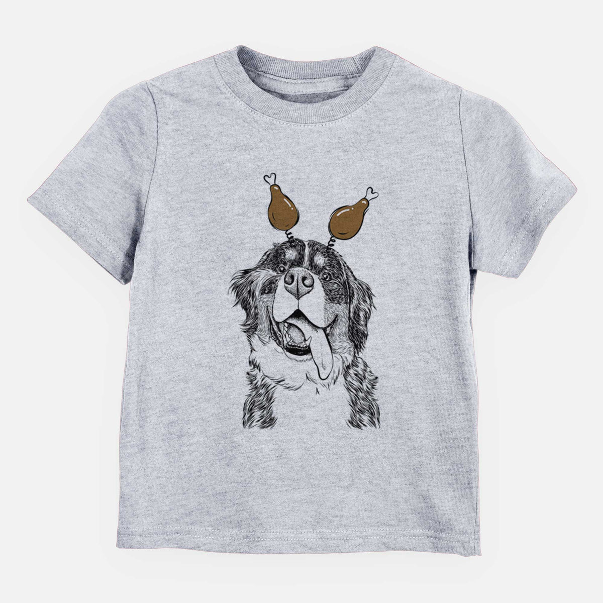 Thanksgiving Theo the Bernese Mountain Dog - Kids/Youth/Toddler Shirt