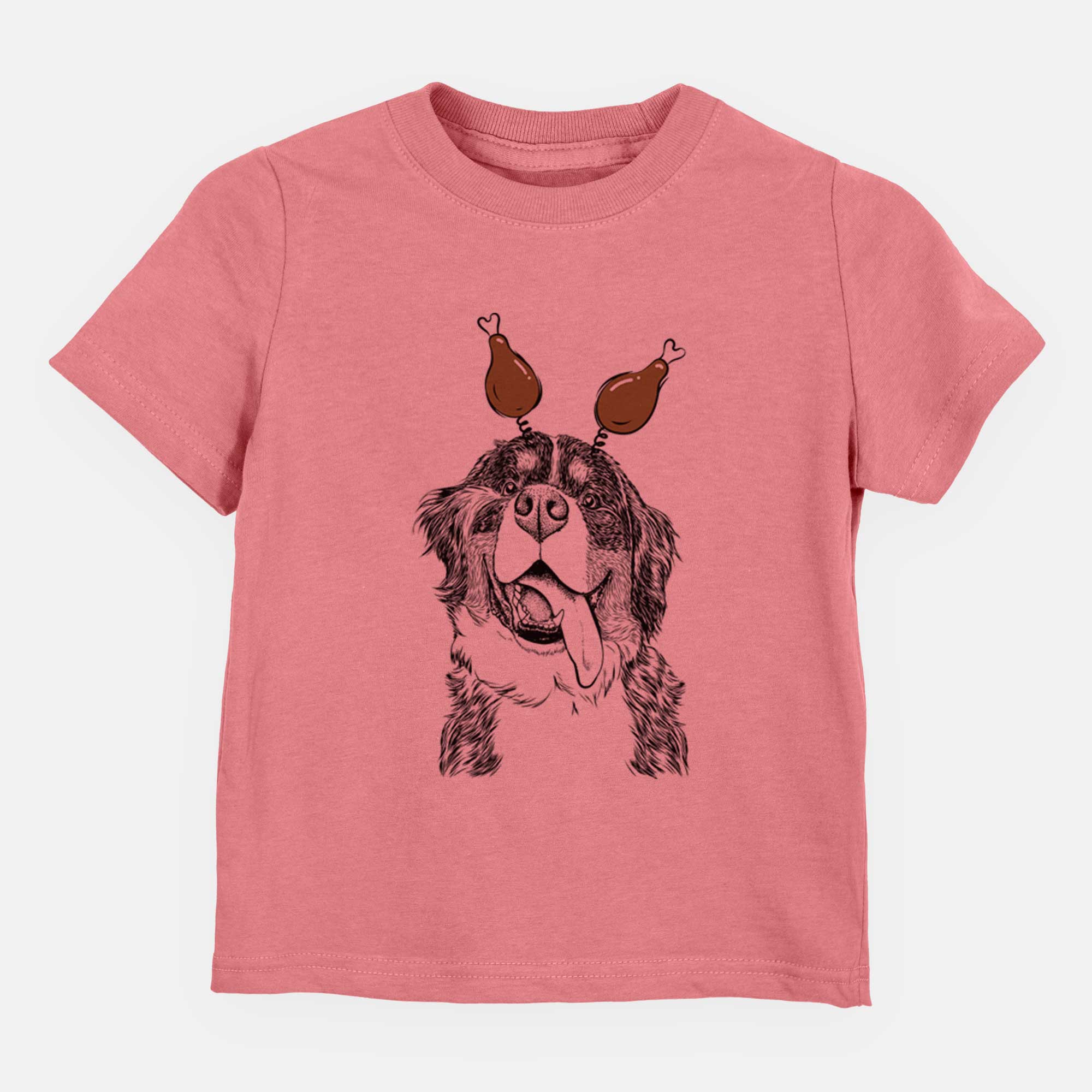 Thanksgiving Theo the Bernese Mountain Dog - Kids/Youth/Toddler Shirt