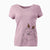 Thanksgiving Tillie the Samoyed - Women's V-neck Shirt