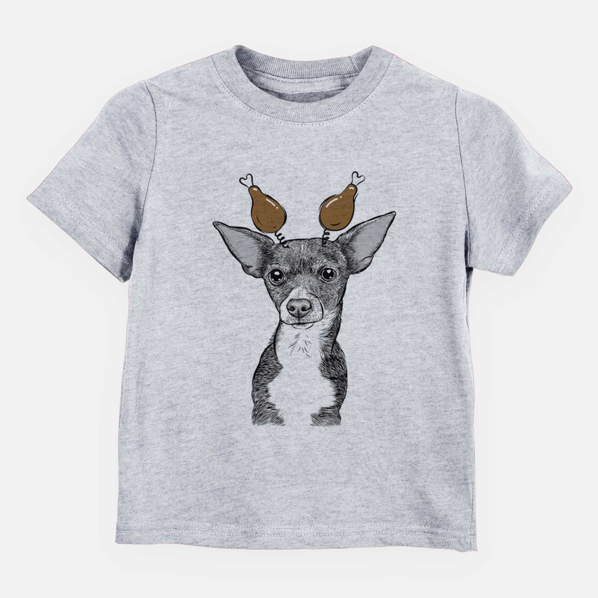 Thanksgiving Tiny Archie the Mixed Breed - Kids/Youth/Toddler Shirt