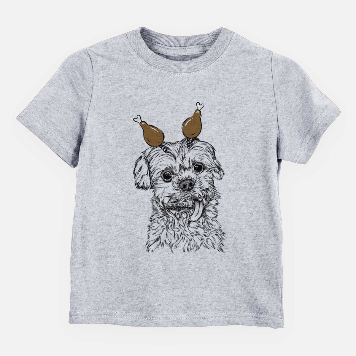 Thanksgiving Tiny Titan the Shih Tzu - Kids/Youth/Toddler Shirt