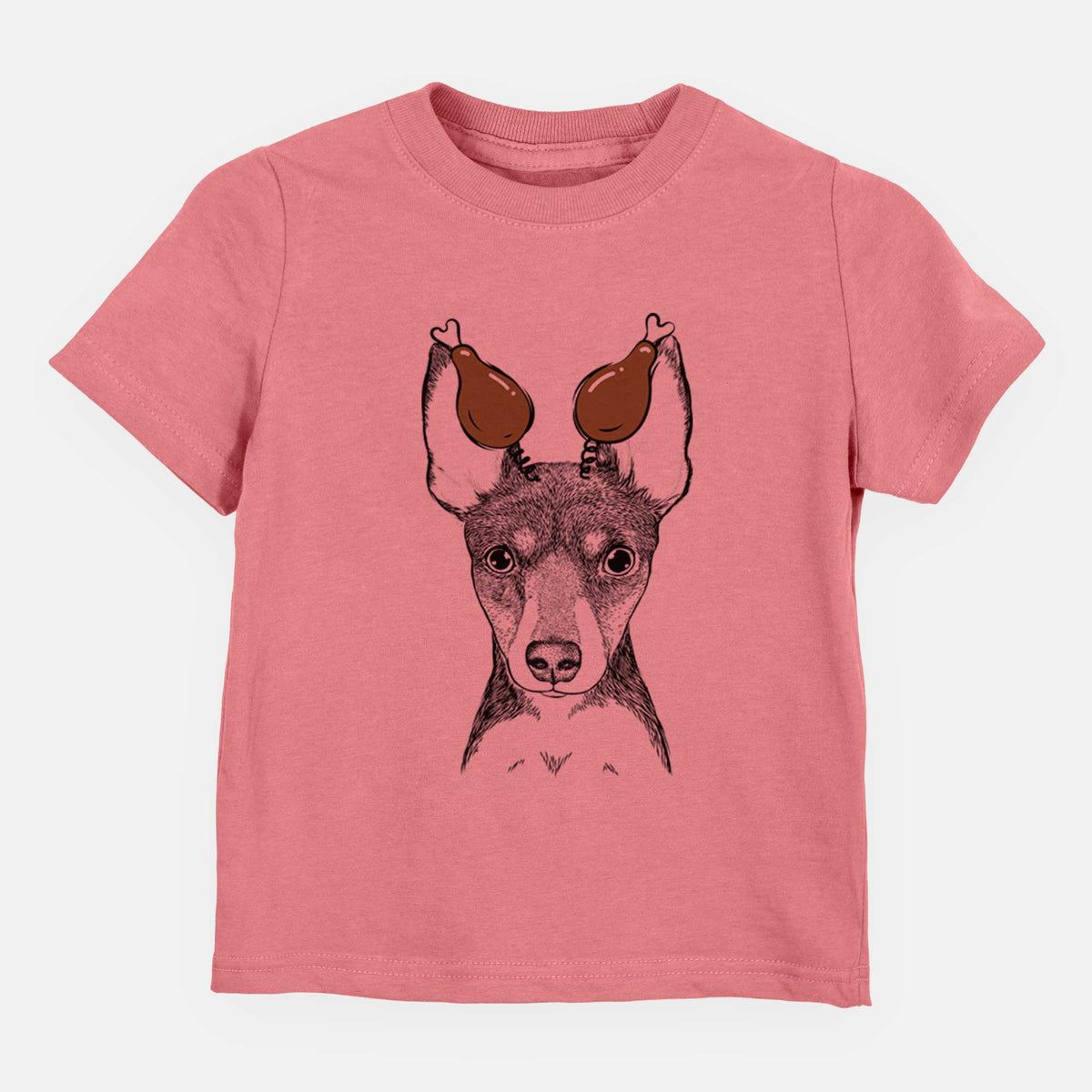 Thanksgiving Tiny the Toy Fox Terrier - Kids/Youth/Toddler Shirt
