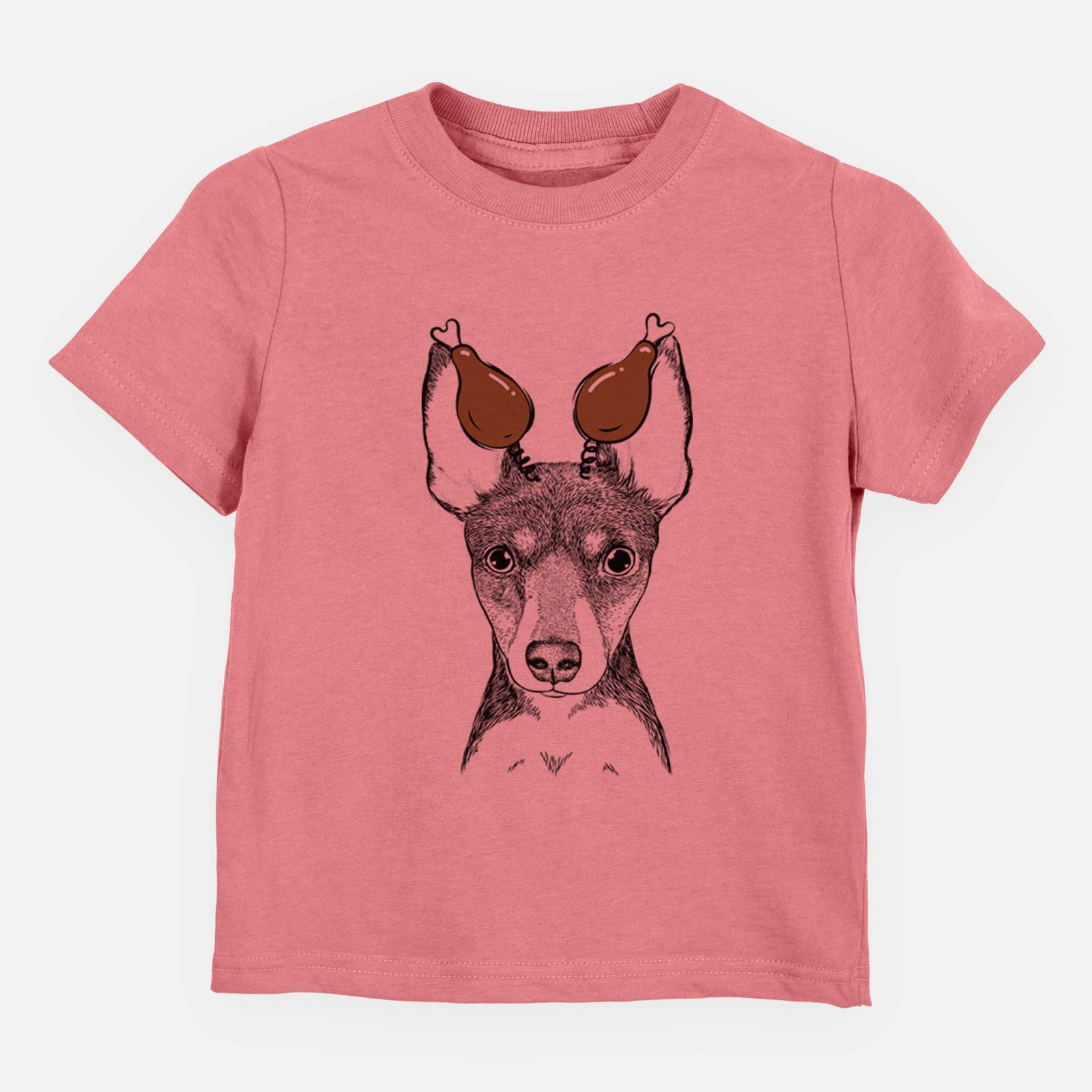 Thanksgiving Tiny the Toy Fox Terrier - Kids/Youth/Toddler Shirt