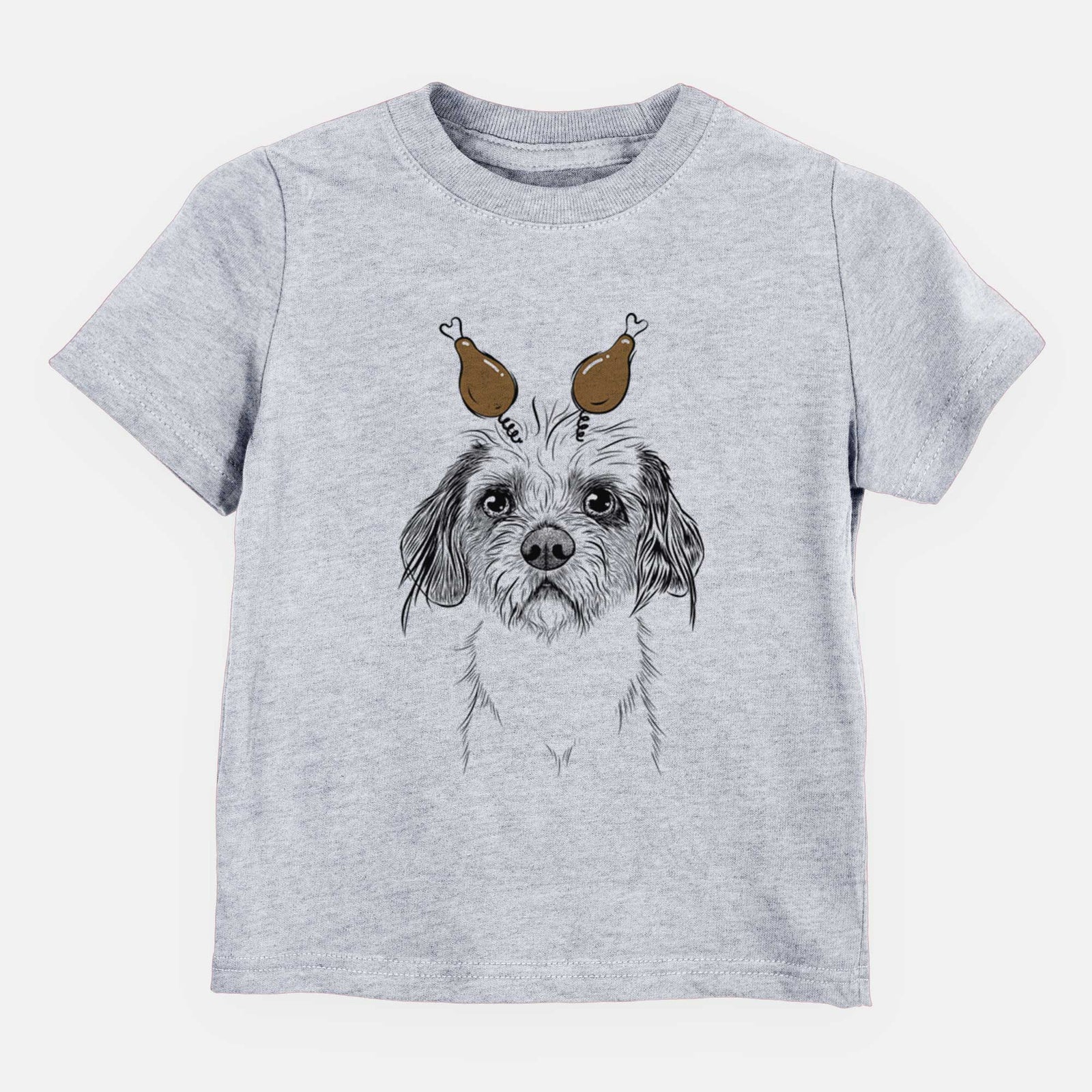 Thanksgiving Tiny Tucker the Mixed Breed - Kids/Youth/Toddler Shirt