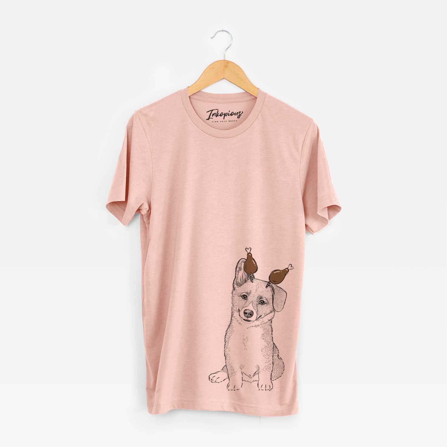 Thanksgiving Toby the Corgi Puppy - Unisex Crewneck