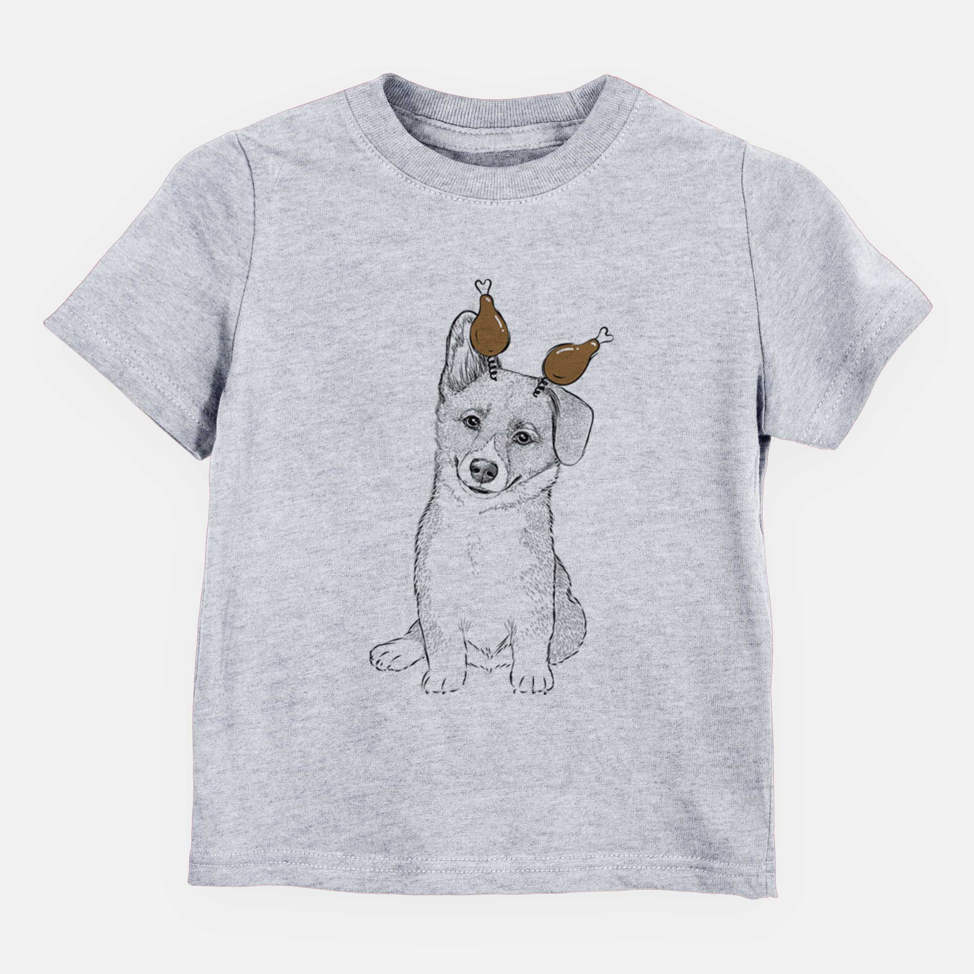 Thanksgiving Toby the Corgi Puppy - Kids/Youth/Toddler Shirt