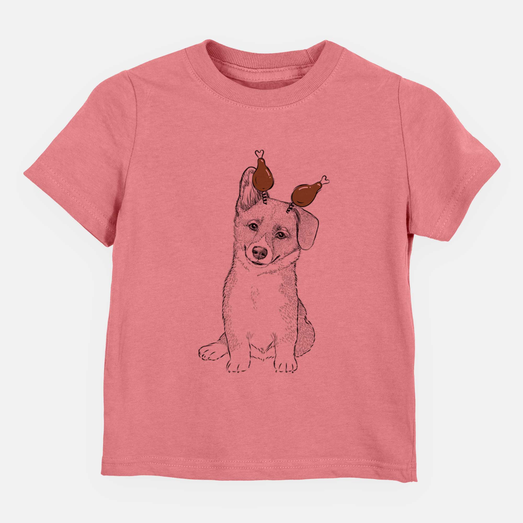Thanksgiving Toby the Corgi Puppy - Kids/Youth/Toddler Shirt